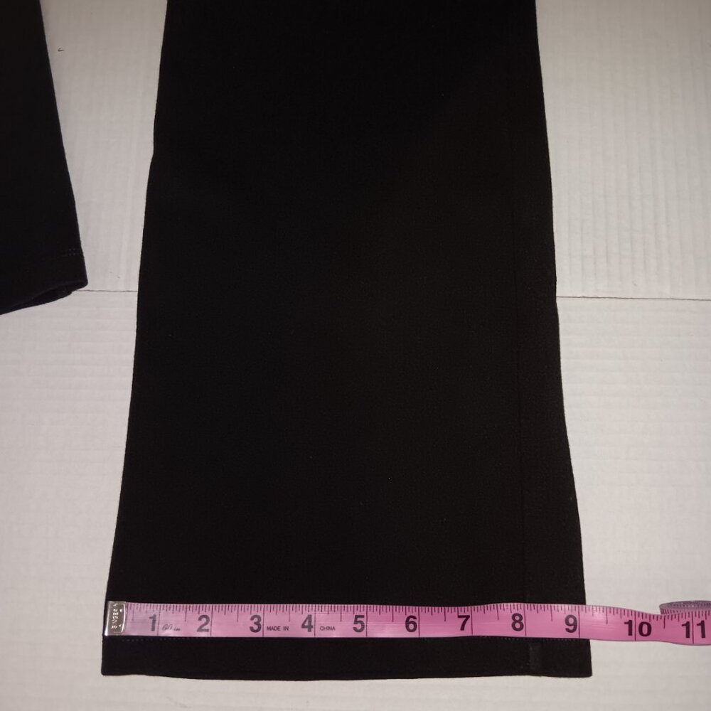 BETABRAND CLASSIC DRESS PANTS YOGA PANTS BOOTCUT BLACK - Picture 6 of 15